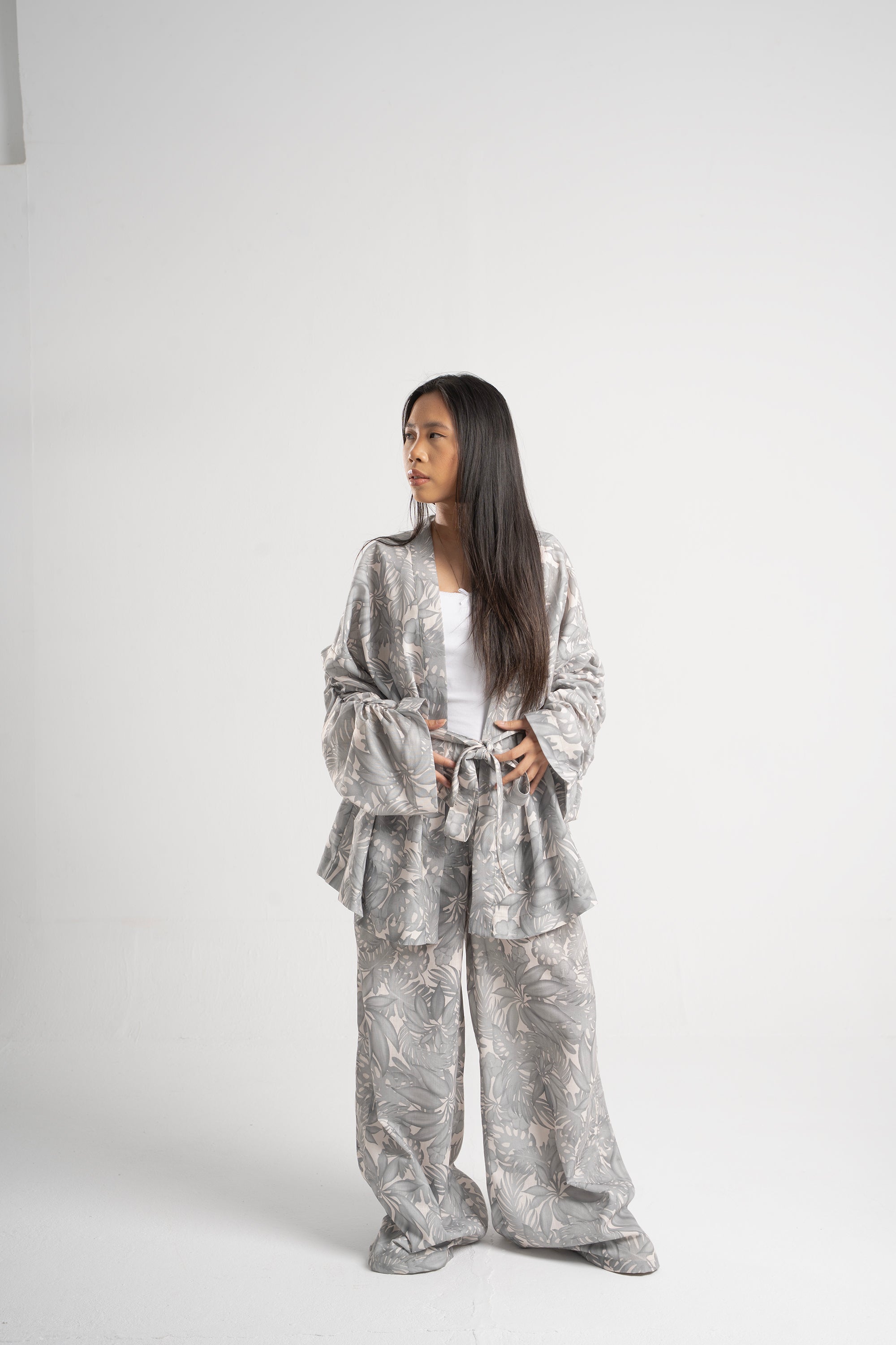 Printed Kimono